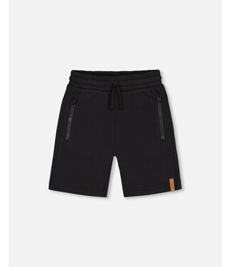 Deux par Deux French Terry Short with Zipper Pockets