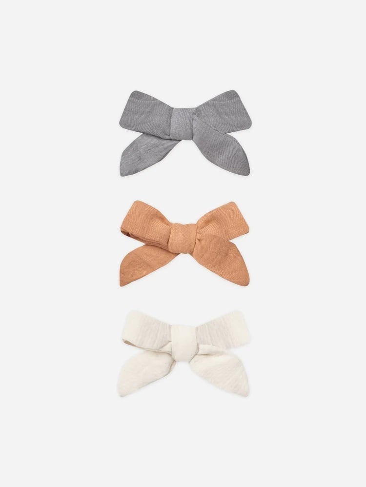 Quincy Mae Quincy Mae Bow with Clip Set of 3