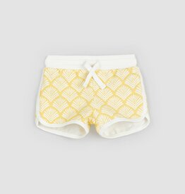 Miles the Label Miles Terry Shorts Canary Beachcomber Print