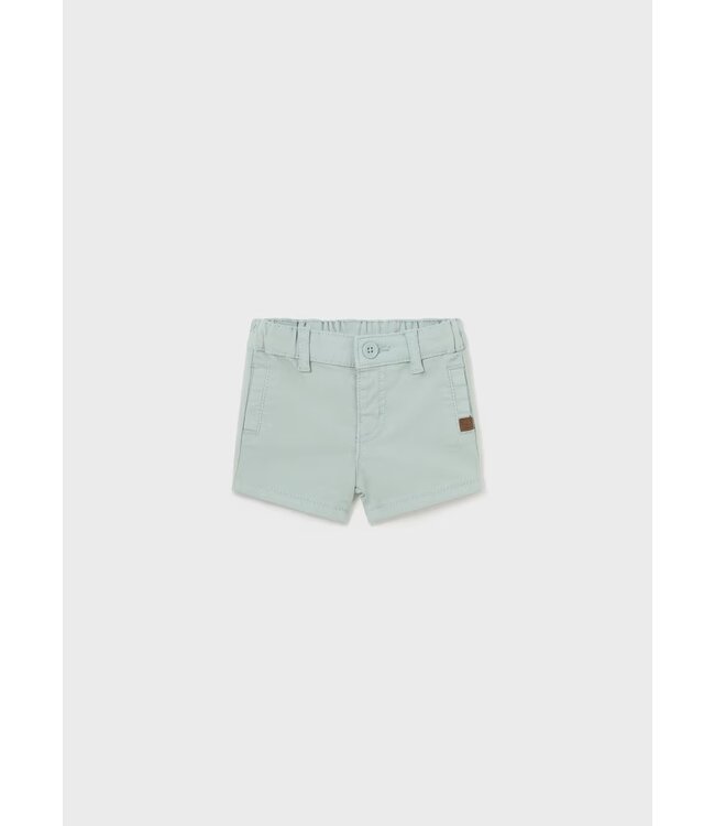 Mayoral Mayoral Basic Twill Infant Shorts Laguna Green