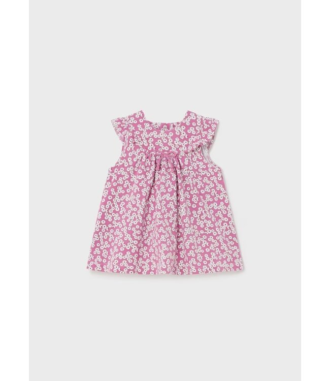 Mayoral Mayoral Newborn Cotton Print Dress