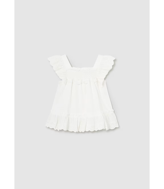 Mayoral Mayoral Baby Ruffle Top