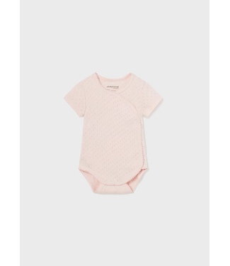 Mayoral Mayoral Openwork Shortsleeve Bodysuit