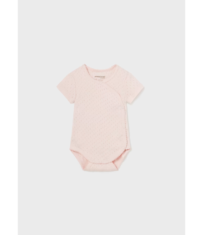 Mayoral Mayoral Openwork Shortsleeve Bodysuit