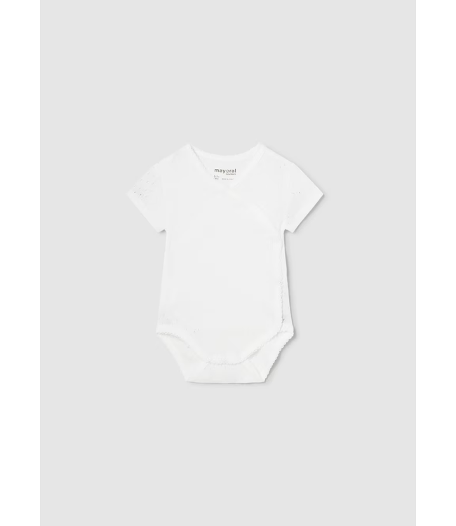 Mayoral Mayoral Openwork Shortsleeve Bodysuit