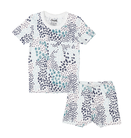 Coccoli Coccoli Cotton-Modal Short PJ Set Floral Sketch