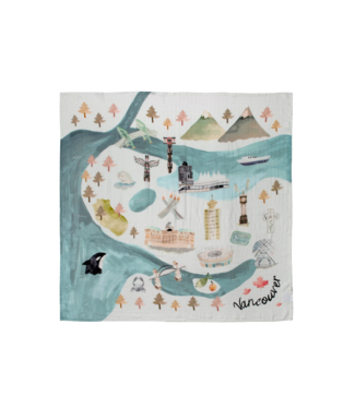 Loulou Lollipop City Swaddle