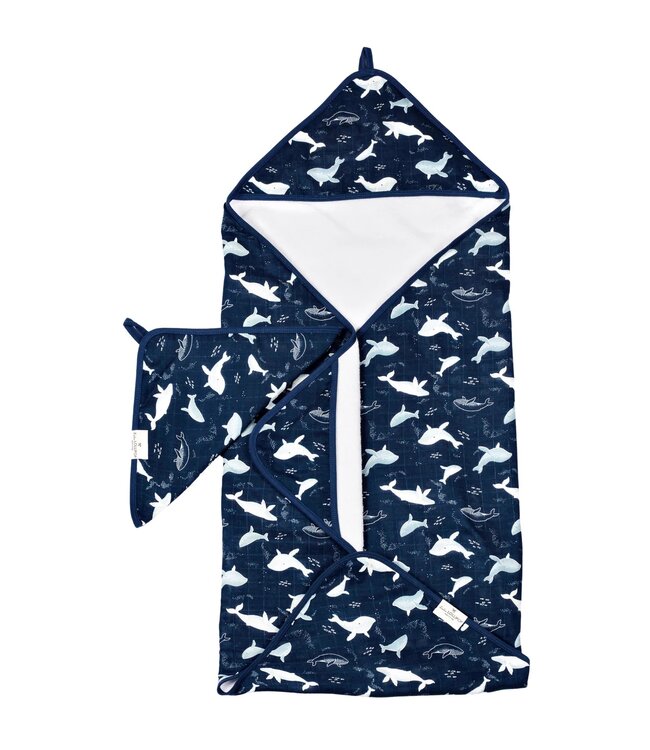 Loulou Lollipop Hooded Towel Set