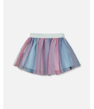 Deux par Deux Deux par Deux Rainbow Tulle Skirt