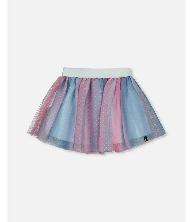 Deux par Deux Deux par Deux Rainbow Tulle Skirt