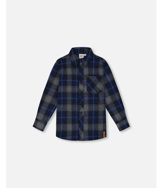 Deux par Deux Deux par Deux Button Down Flannel Plaid Shirt
