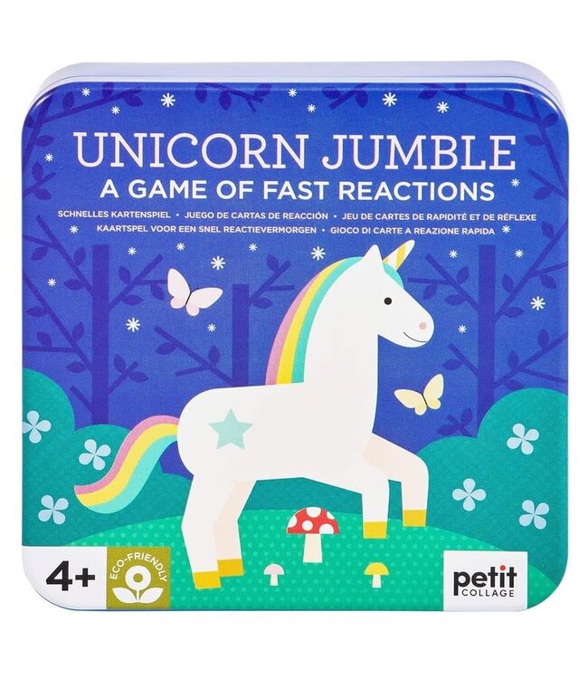 Petit Collage Unicorn Jumble Card Game