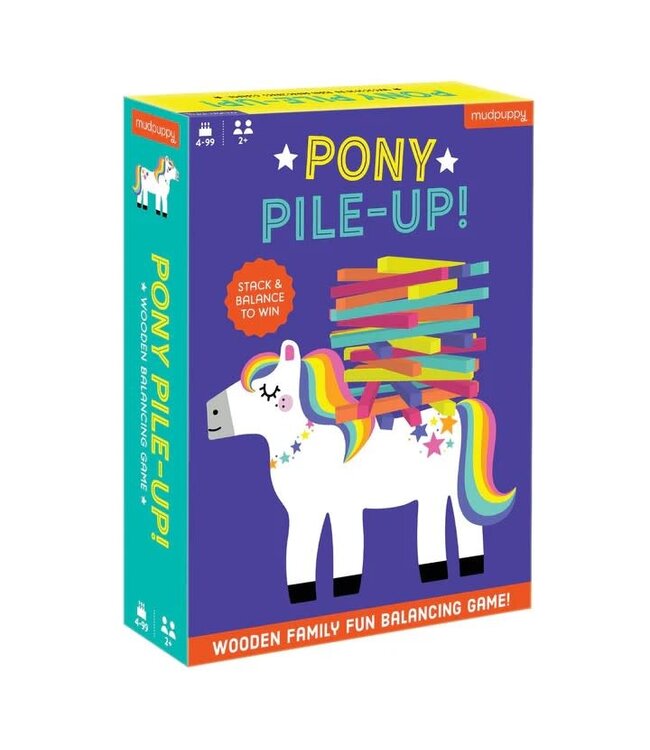 mudpuppy Pony Pile-Up Game
