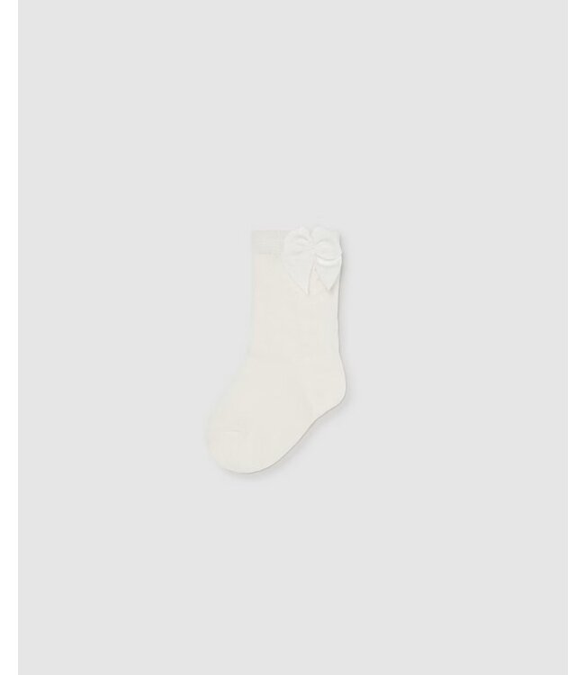 Mayoral Mayoral Infant Knee High Ribbon Socks