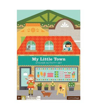 Petit Collage Sticker Activity Set My Little Town