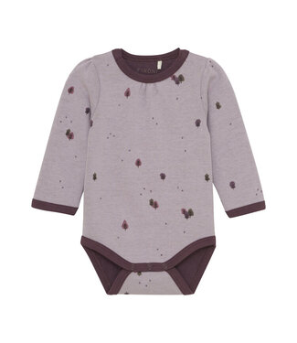 Fixoni Fixoni Long Sleeve Onesie Trees Print