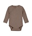 Fixoni Fixoni Ribbed Wrap L/S Onesie