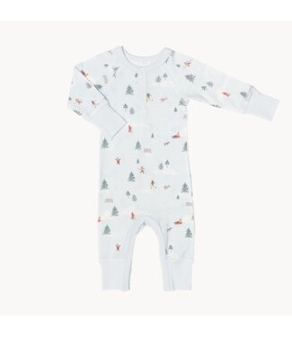 Coccoli Modal Unionsuit Winter Print