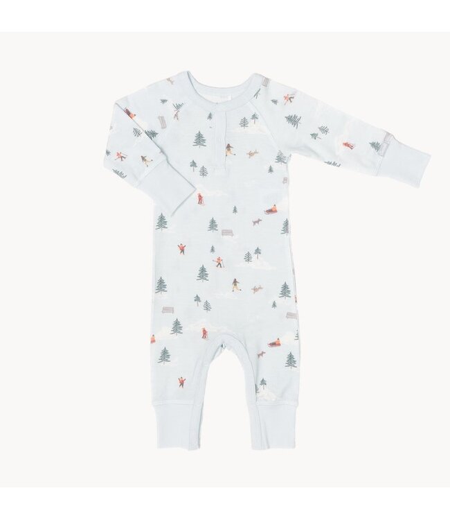 Coccoli Modal Unionsuit Winter Print