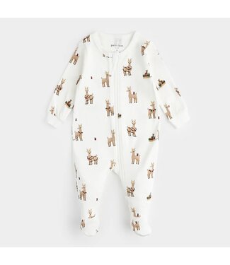 Petit Lem Footed Sleeper Rudy and Friends Print