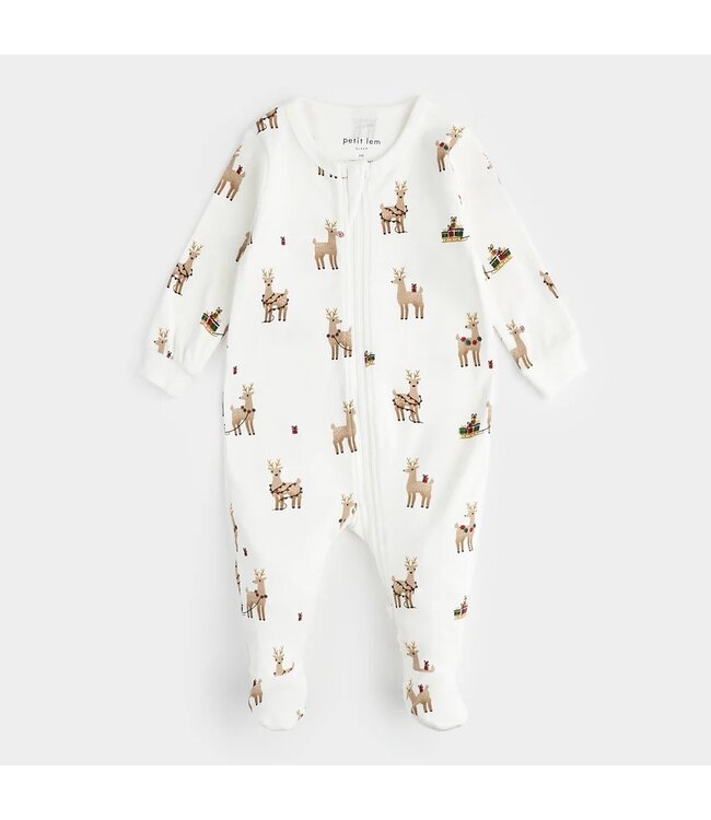 Petit Lem Footed Sleeper Rudy and Friends Print