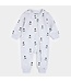 Petit Lem Petit Lem Fleece Playsuit Merry Snowman Print