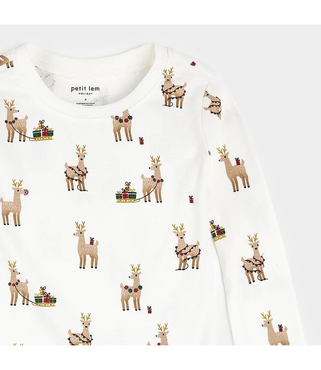 Petit Lem PJ Set Rudy and Friends Print