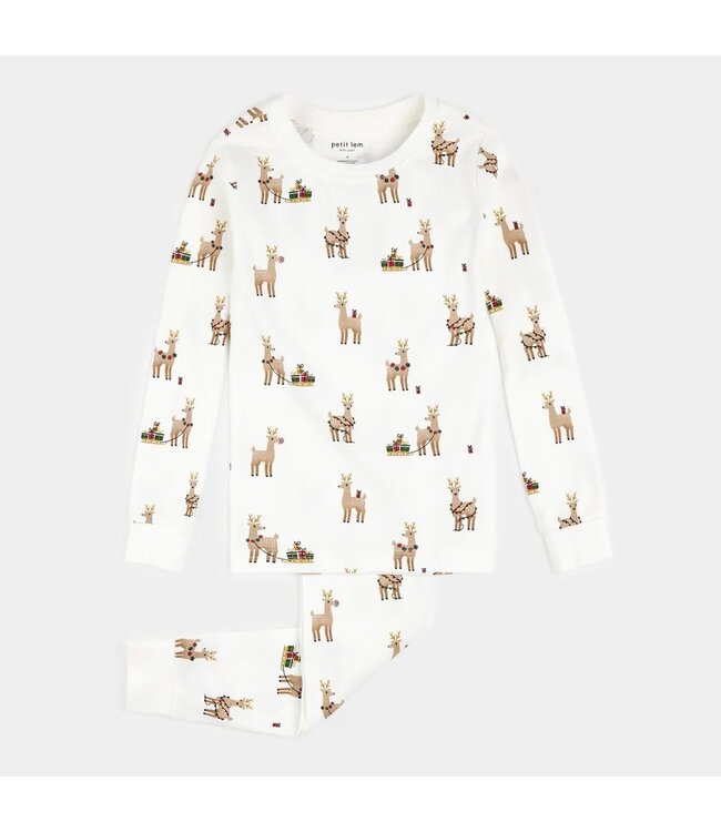Petit Lem PJ Set Rudy and Friends Print