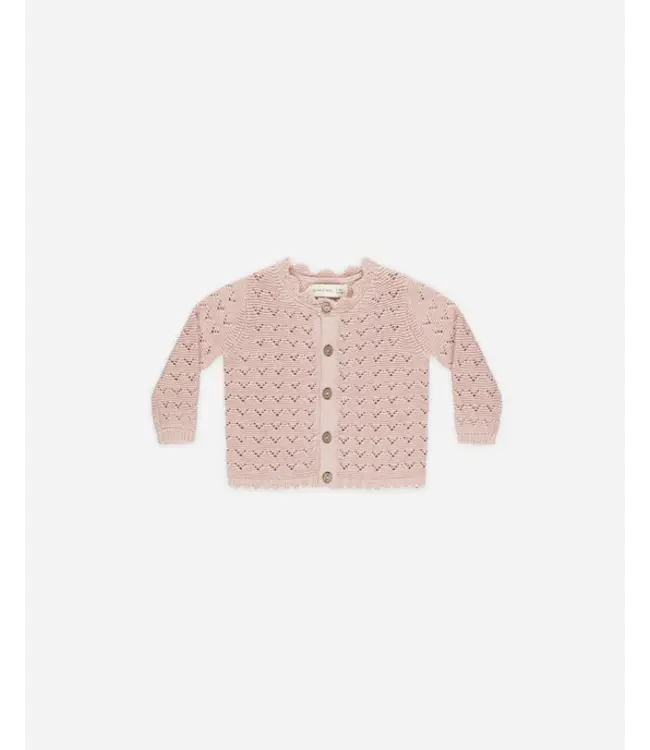 Quincy Mae Quincy Mae Scalloped Cardigan