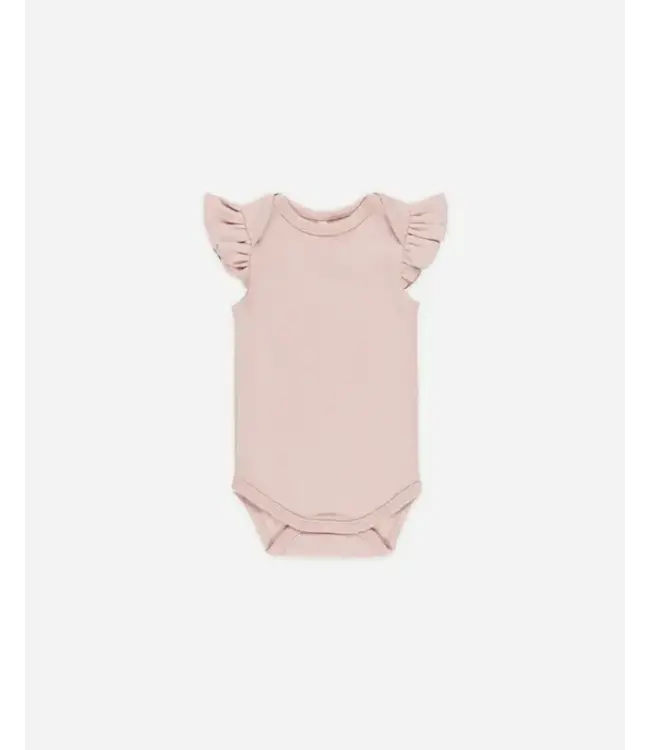 Quincy Mae Quincy Mae Flutter Sleeve Bodysuit