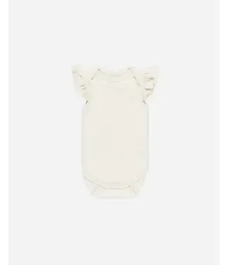 Quincy Mae Quincy Mae Flutter Sleeve Bodysuit