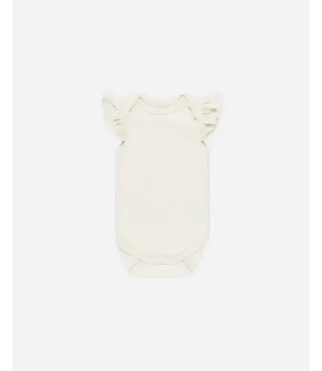 Quincy Mae Quincy Mae Flutter Sleeve Bodysuit