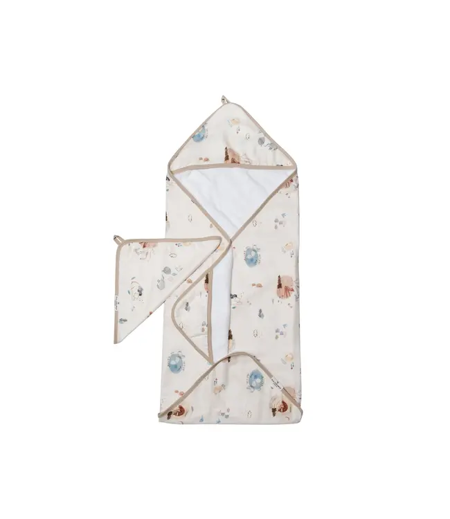 Loulou Lollipop Hooded Towel Set