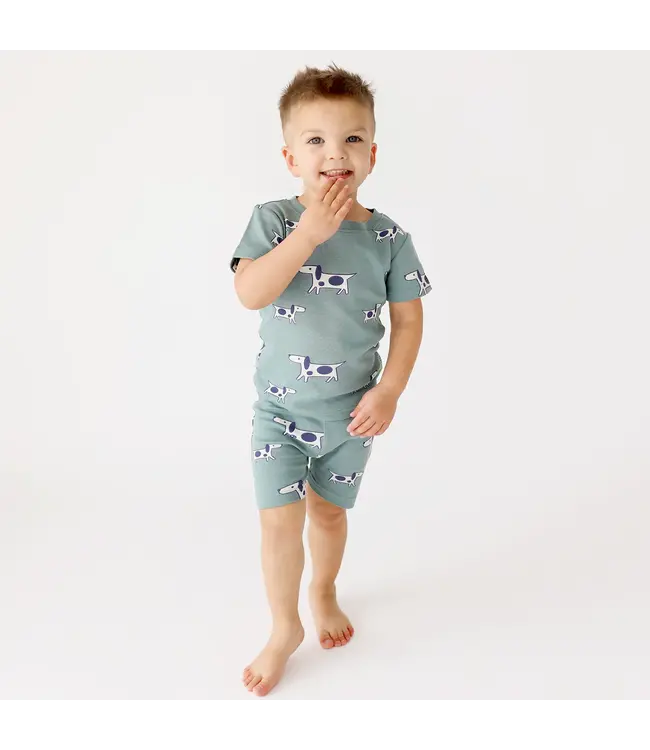 Parade Organics Baby Co. Parade Organic Short Jammies PJ Set