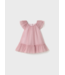 Mayoral Mayoral Tulle Flutter Sleeve Dress