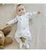 Petit Lem Petit Lem Footed Sleeper Rhino Print on White