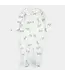 Petit Lem Petit Lem Footed Sleeper Rhino Print on White
