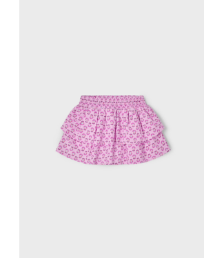 Mayoral Mayoral Tiered Skirt Lilac Floral Print