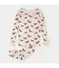 Petit Lem Petit Lem Ribbed PJ Set Monarch Butterfly Print