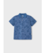 Mayoral Short Sleeve Polo Frond Print