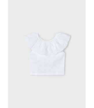 Mayoral Mayoral Eyelet Sleeveless Top