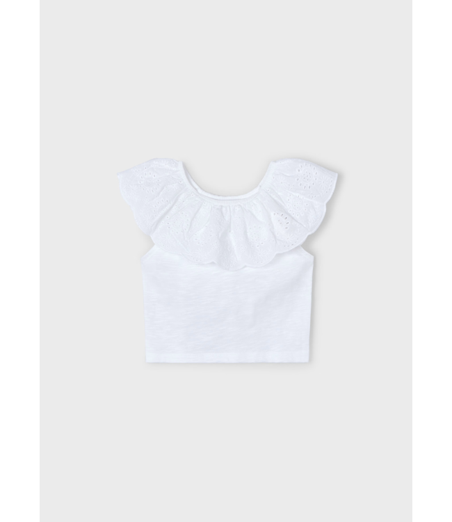 Mayoral Mayoral Eyelet Sleeveless Top