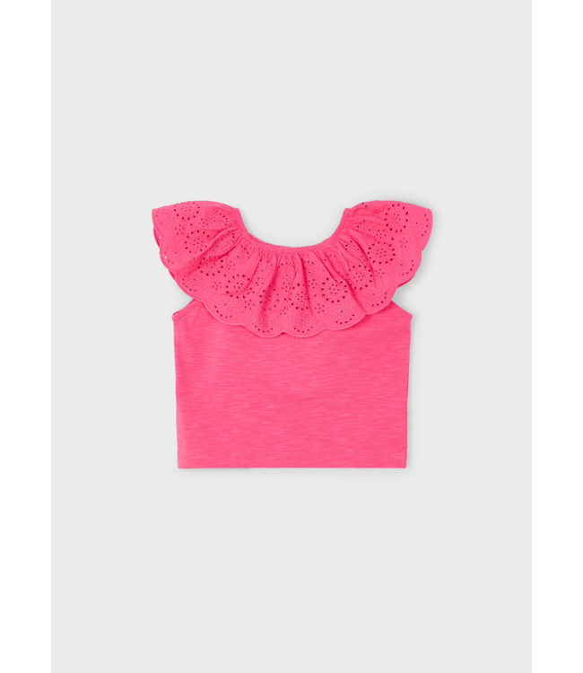 Mayoral Mayoral Eyelet Sleeveless Top