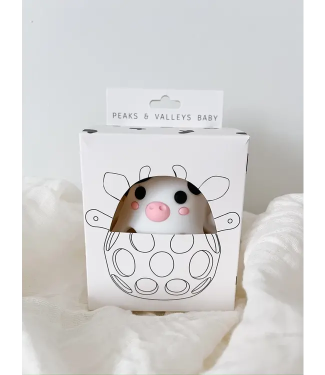 Peaks & Valleys Millie the Cow Chew Buddy