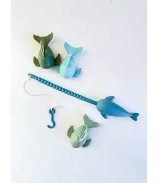 Peaks & Valleys Fishing Bath Toy