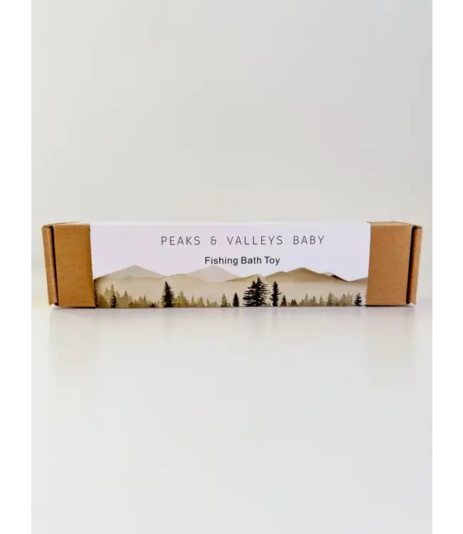 Peaks & Valleys Fishing Bath Toy
