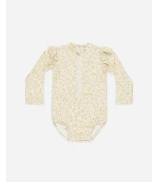 Quincy Mae Quincy Mae Byron Rashguard One-Piece Dahlia