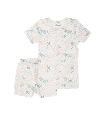 Coccoli Shortie PJ Set Fruit Patch Print