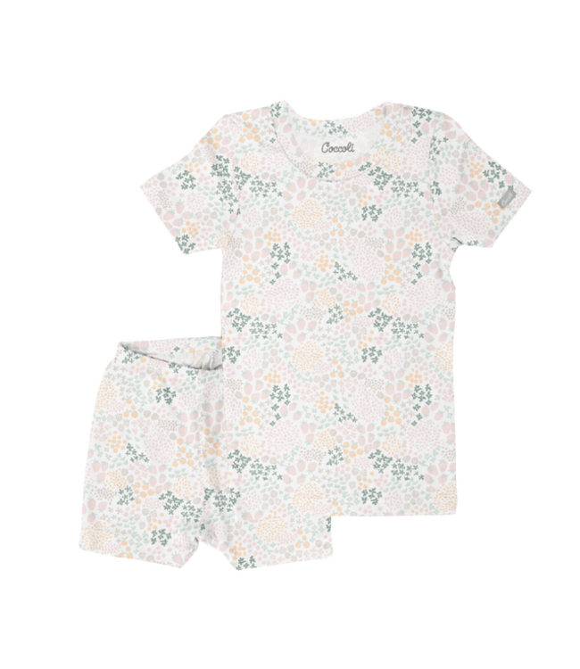 Coccoli Shortie PJ Set Fruit Patch Print