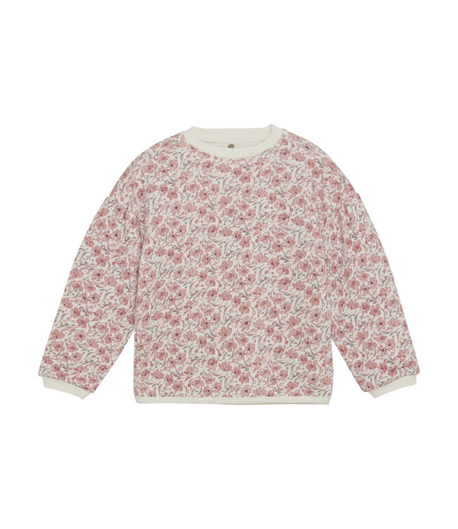 Enfant Sweatshirt Floral Print Pink